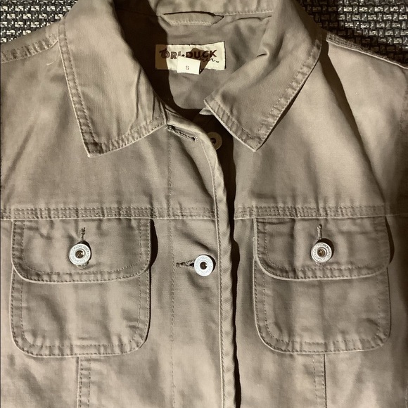 DRI DUCK FOR HER BROWN CHORE JACKET - Picture 13 of 15